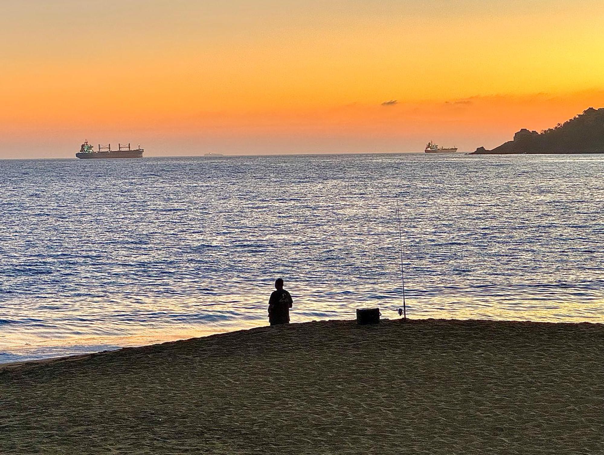 Espectacular Apto A Pie De Playa Con Vista Al Mar Manzanillo Bagian luar foto